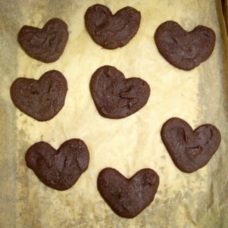 Chocolate Heart Cookies, Gluten-Free
