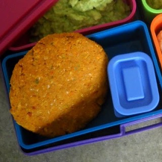 Packing a Healthy School Lunch with Teriyaki Veggie Cakes