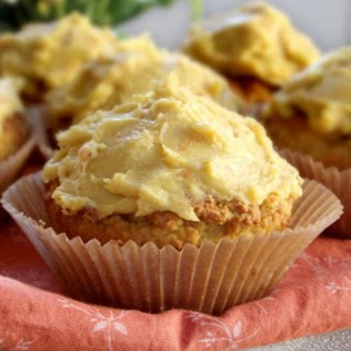 Gluten Free Cupcakes with Clementine Orange Frosting