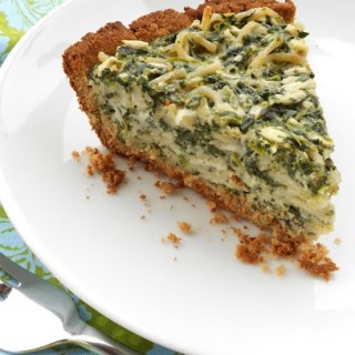 Spinach Pie with Gluten Free Crust
