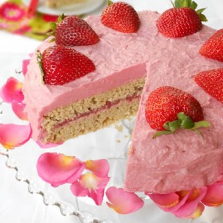 Strawberry Gluten Free Cake