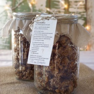 Gift Ideas #1: Homemade Chai Gluten-Free Granola