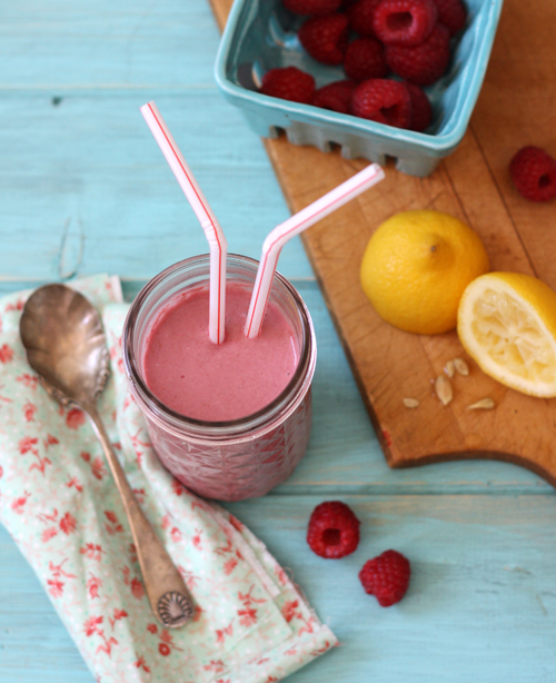 White Chocolate Raspberry Smoothie