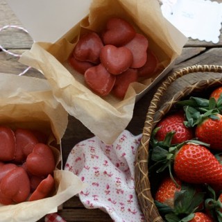 3 Ingredient Strawberry White Chocolate Candies for Valentine’s Day!