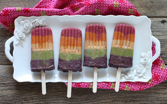 100% Fruit Rainbow-Pops