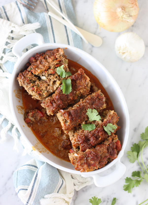 Paleo Mexican Meatloaf