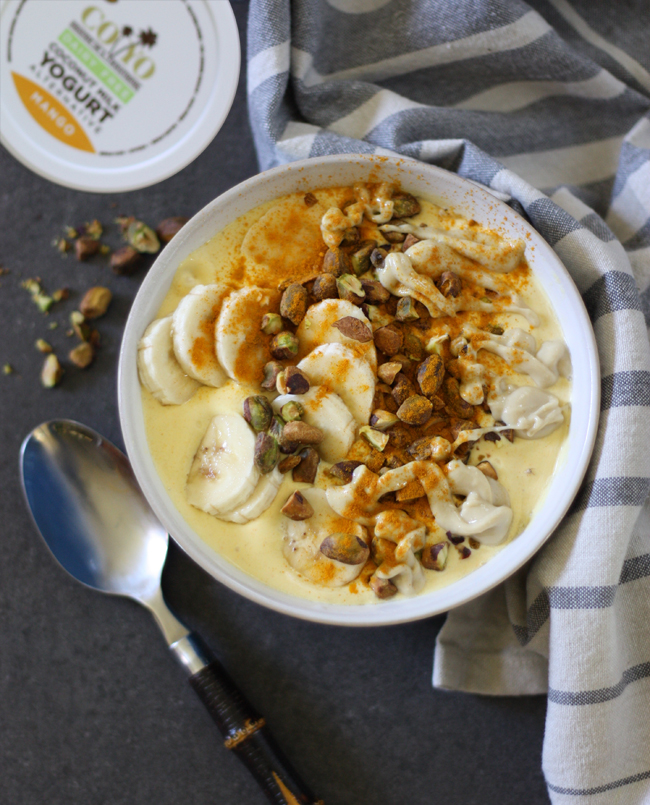 Dairy-free Smoothie Bowls with CoYo Coconut Yogurt - The Spunky Coconut