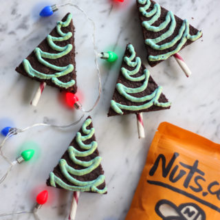 Allergy-free Mint Christmas Tree Brownies!