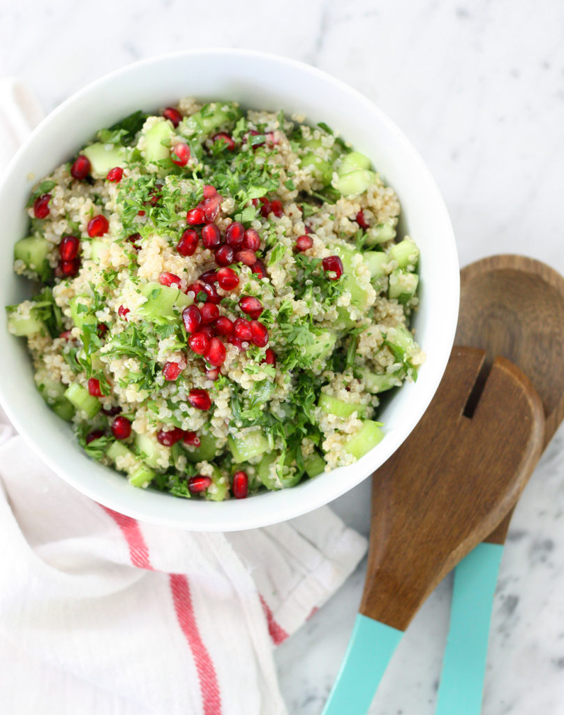 Red & Green Christmas Salad - The Spunky Coconut